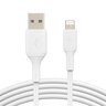 Кабель Belkin USB-A – Lightning, 2m, PVC, white (CAA001BT2MWH)