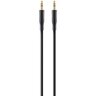 Кабель Belkin jack 3.5mm M/M portable 2m Black/Gold (F3Y117BT2M)