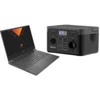 Комплект Ноутбук HP Victus 15-fa0023ua (A0NV6EA) + Портативна зарядна станція 2Е Diya 300W, 320Wh (2E-PPS03032)